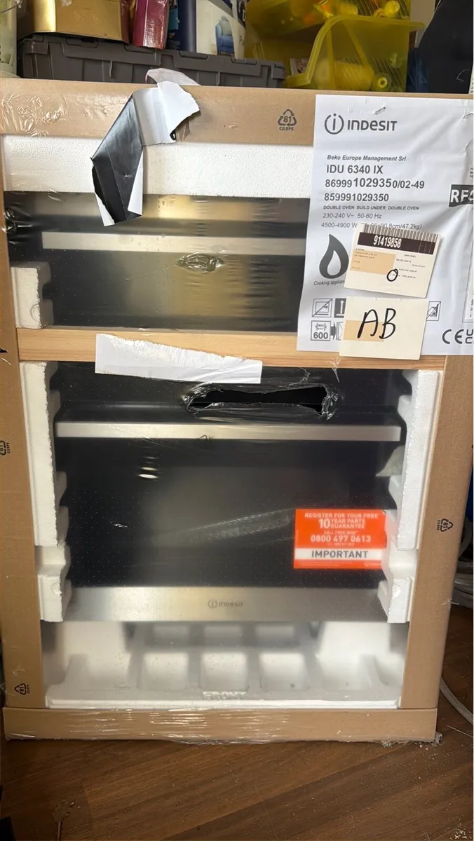 Indesit Integrated Double Electric Oven - Image 2