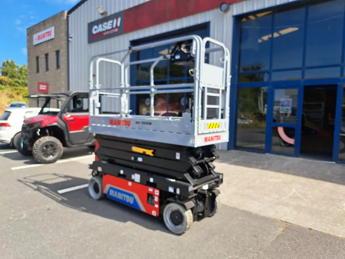 New Manitou SE1008 electric scissors lift - Image 4
