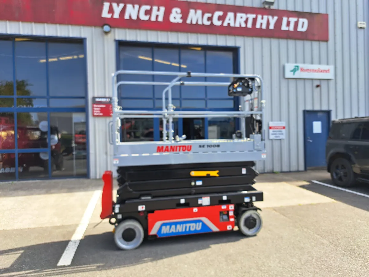New Manitou SE1008 electric scissors lift - Image 1