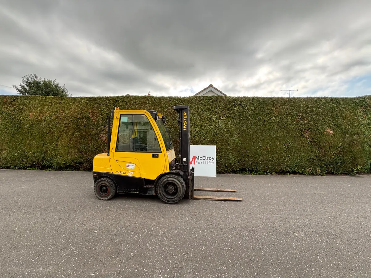 Hyster 3 ton diesel forklift - Image 2