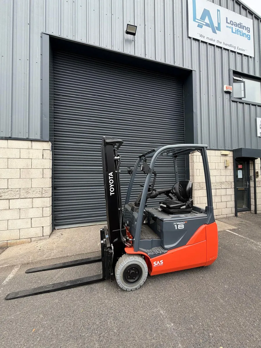Toyota 1.8 Ton Electric Forklift - Image 1