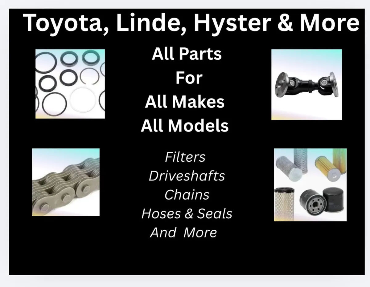Forklift spare parts -toyota, Linde , Hyster &more - Image 2