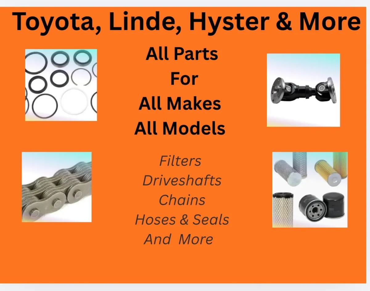 Forklift spare parts -toyota, Linde , Hyster &more - Image 1