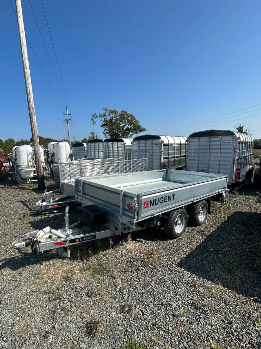 New Nugent Tipper Trailer 12x6 - Image 1
