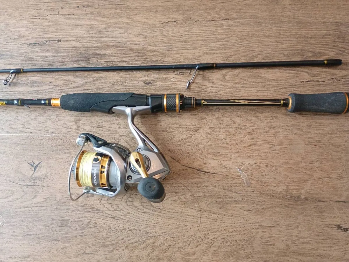 LRF fishing rod and reel - Image 1