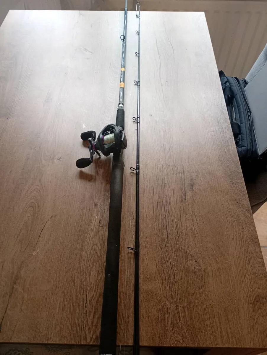 Pike multiplier reel, bait casting rod & braid - Image 4