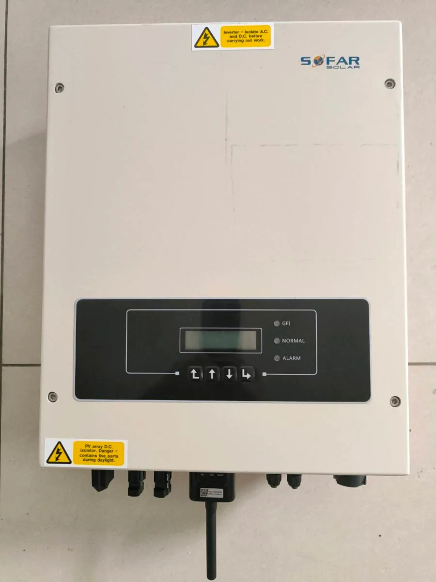 Inverter - SOFAR 4KTLM-G2 4kW Solar Inverter - Image 1