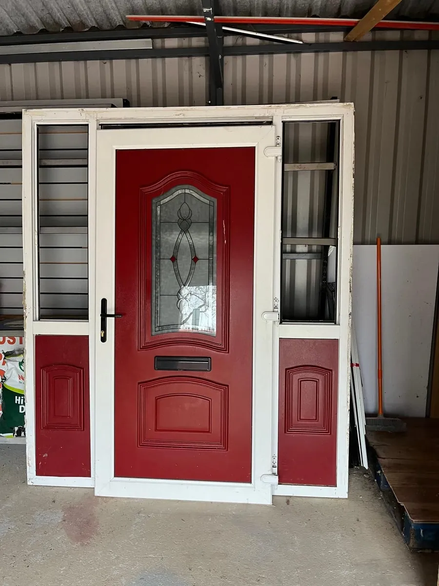 Pvc door and gas cylinder cage - Image 1