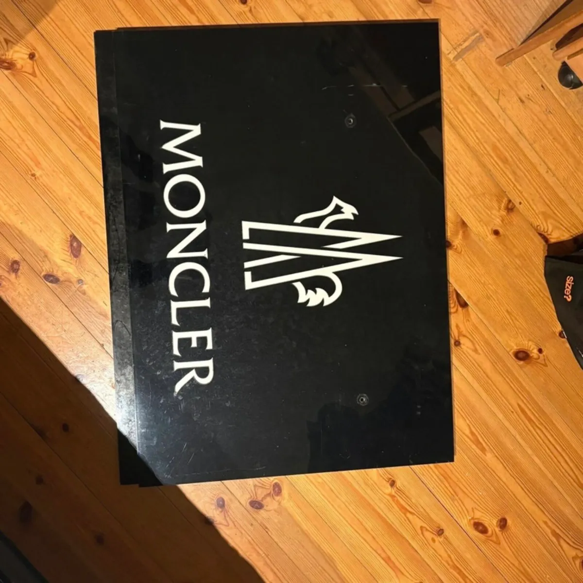Authentic Moncler Boutique signs - Image 1