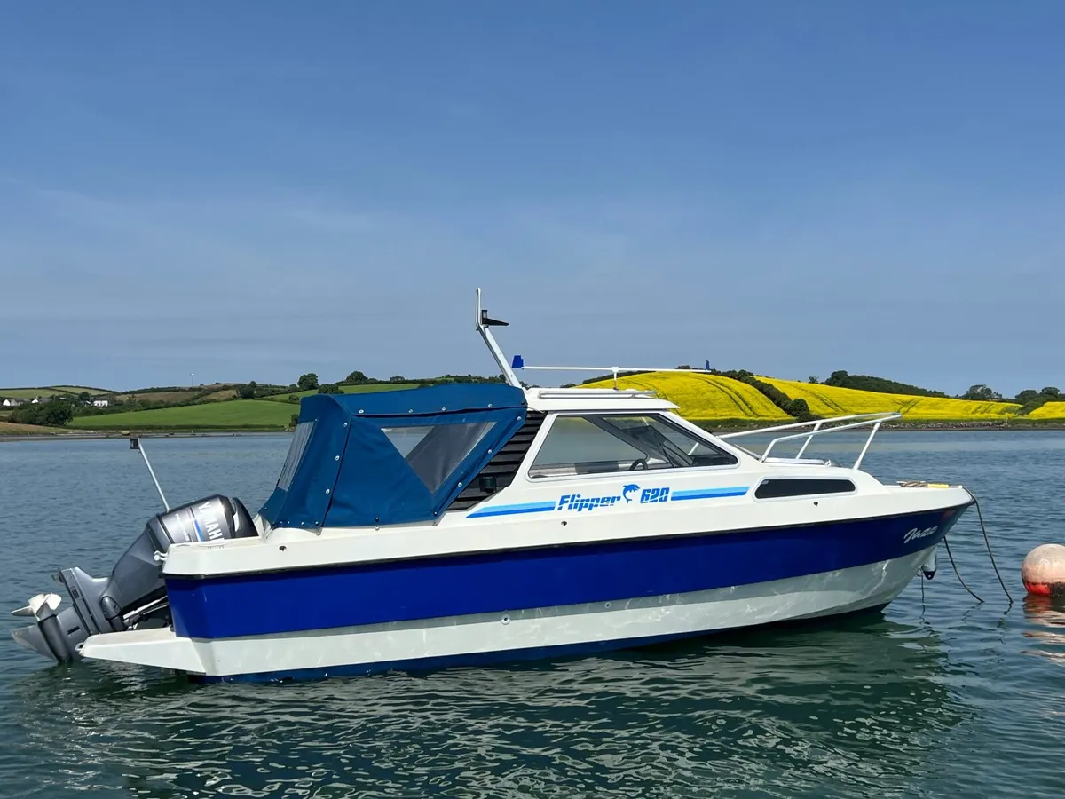 Flipper 620C motorboat / Yamaha F115 EFI - Image 1