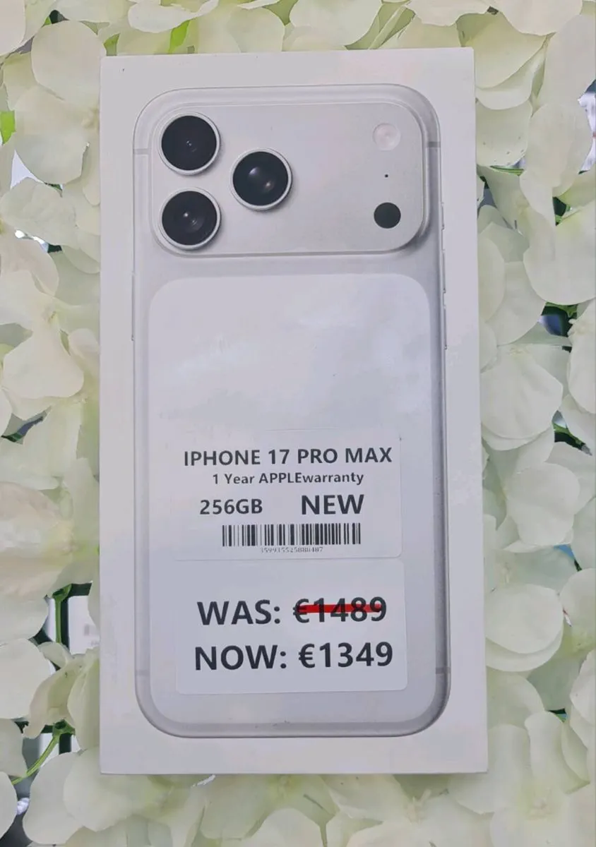 Iphone 17 Pro Max 256 APPLE WARRANTY - Image 1