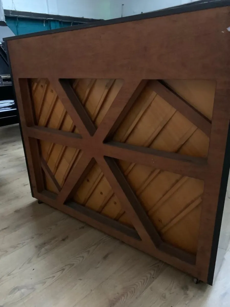 Yamaha UX-5 Upright Piano | c. 1985 |  Black - Image 4