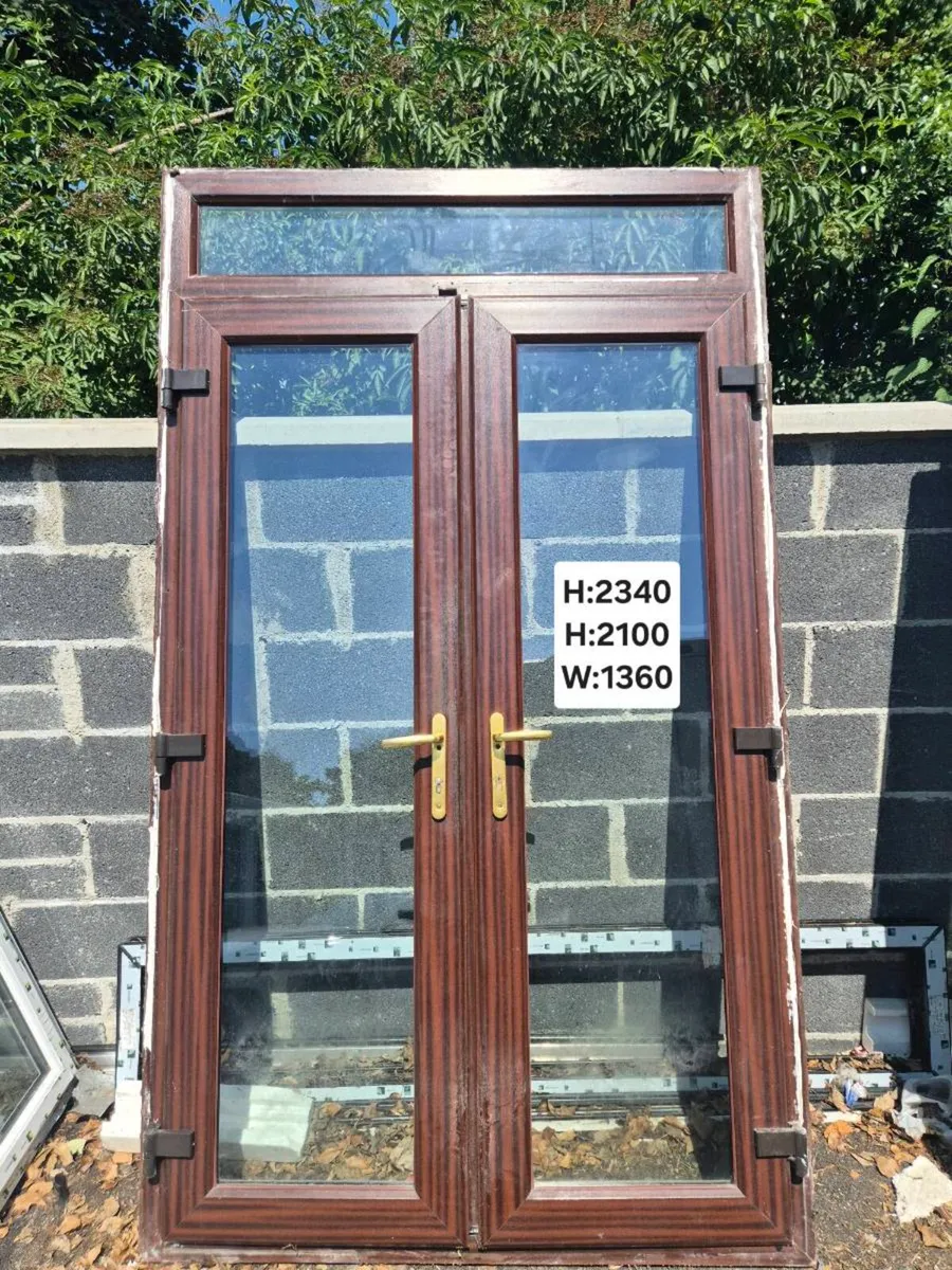 PVC FRENCH DOORS