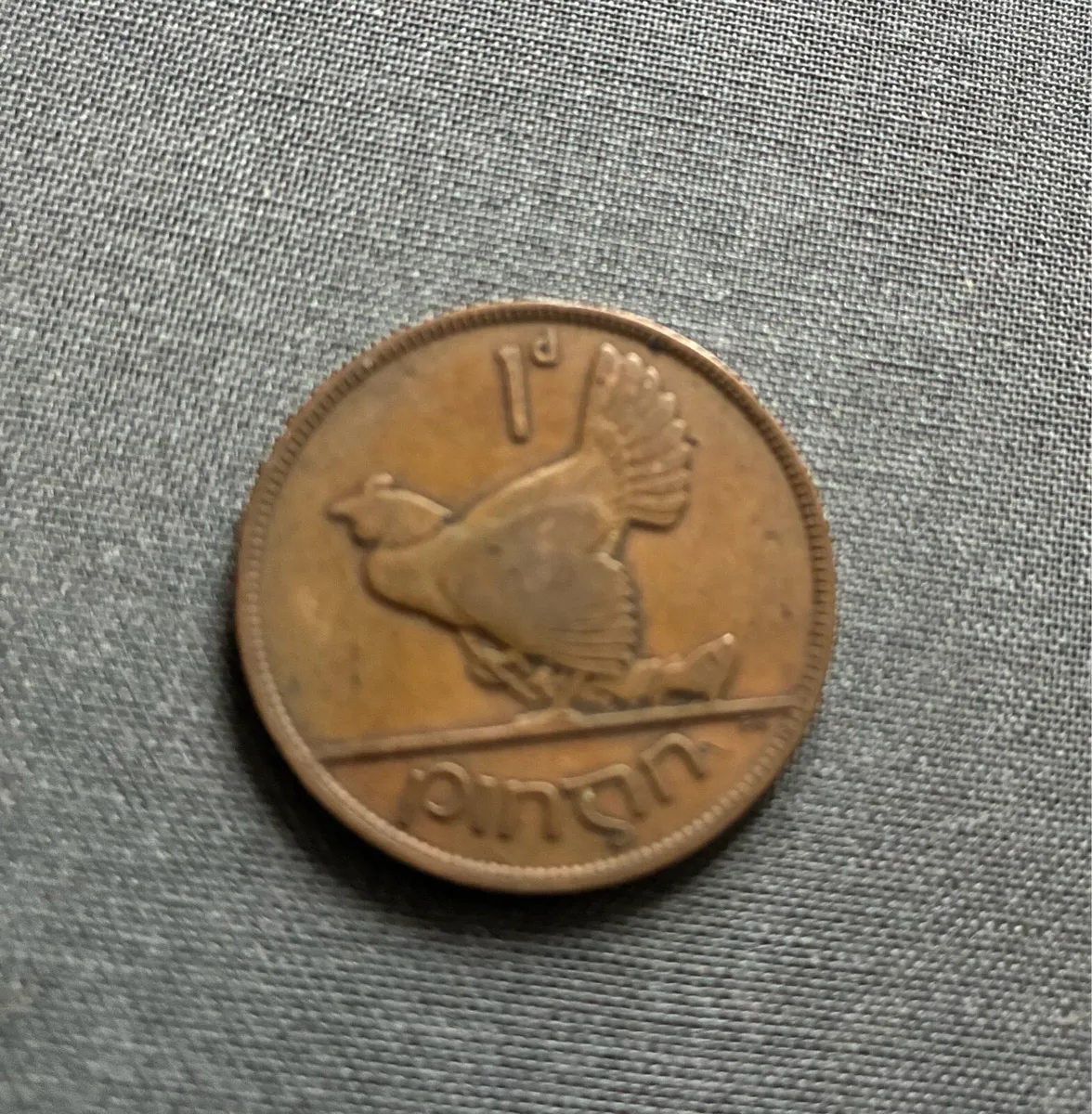 1928 Irish Penny/ pingin - Image 2