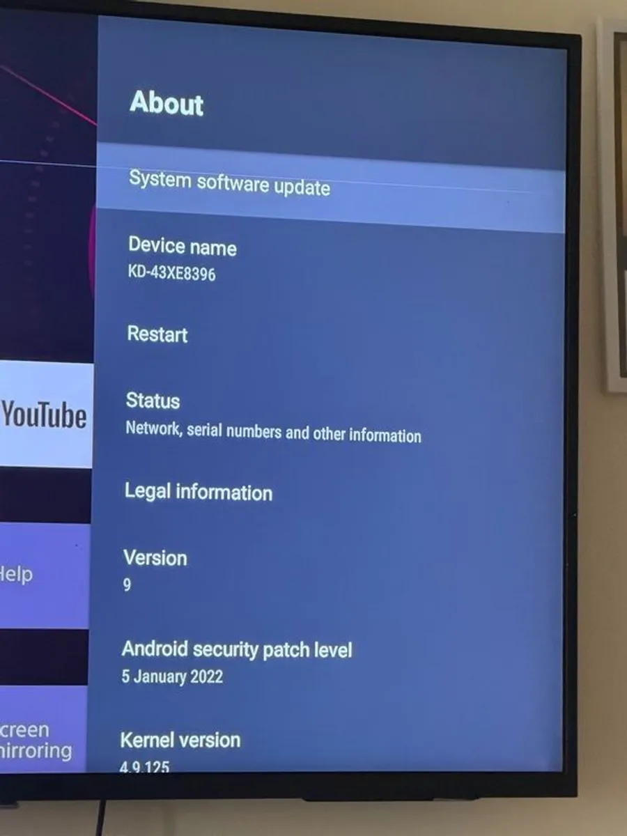 sony bravia android tv 43" - Image 2