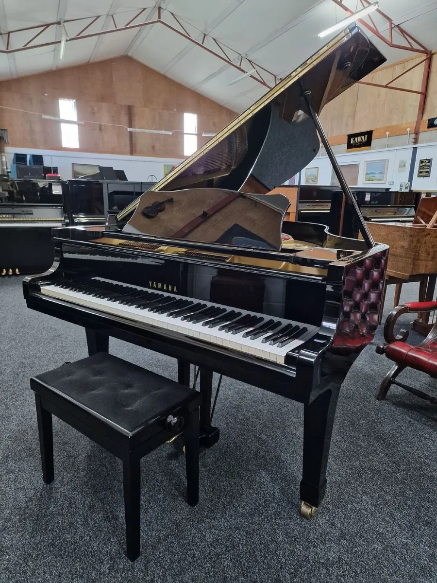 Yamaha G2 Grand Piano | c.1974 | Polished Black - Image 1