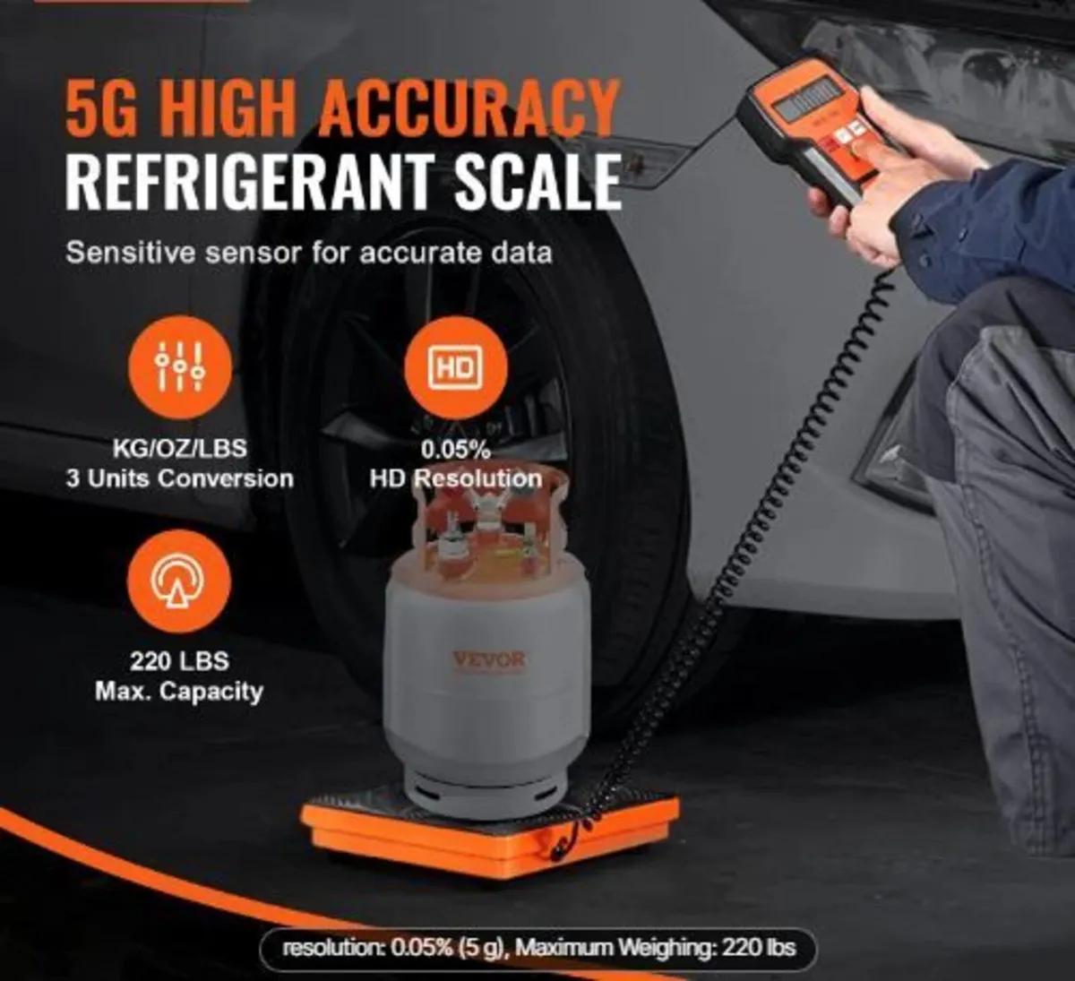 Electronic Digital Refrigerant Charging Freon - Image 2