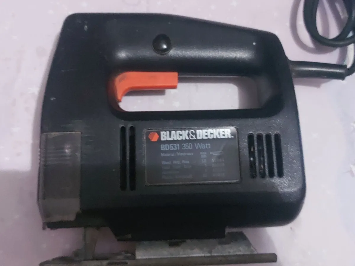 Black & Decker Jigsaw, Model BD531, 350 Watt, no B - Image 2