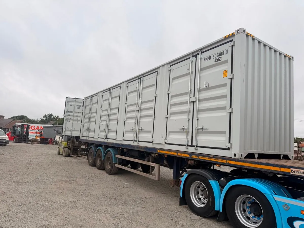 40FT HIGH CUBE MULTI-DOOR SHIPPING CONTAINER - Image 1