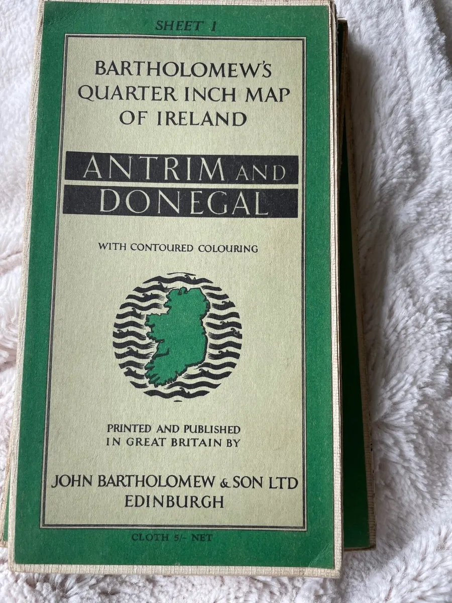 Old maps of the counties of Ireland - Image 1