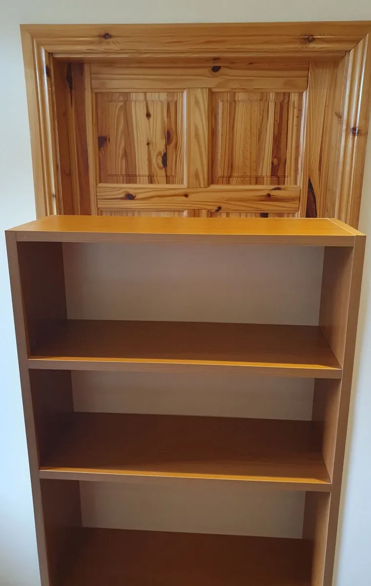 Oak Look Bookcase - Image 4