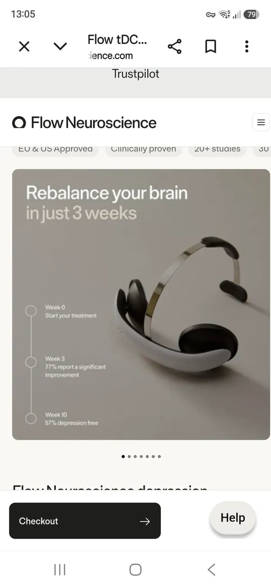 Flow neuro headset