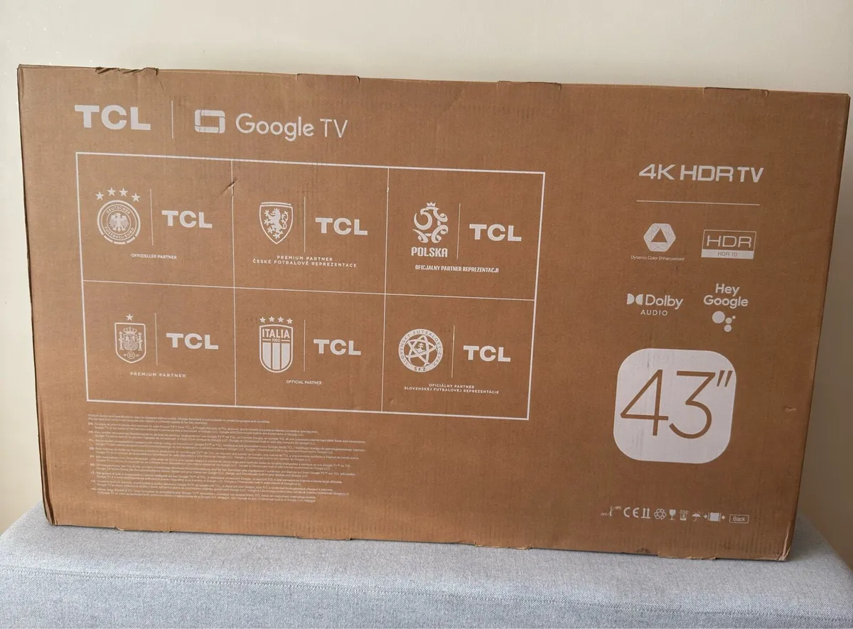 Brand New - TCL 43inch TV - Image 1