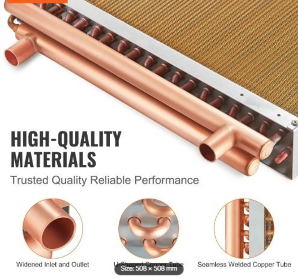 20"x 20"/50.8 x 50.8 cm Heat Exchanger - Image 2