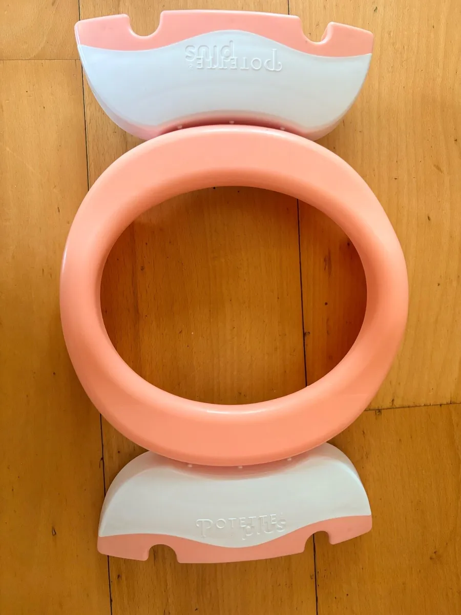 2 in one travel potty and training toilet seat - Image 4