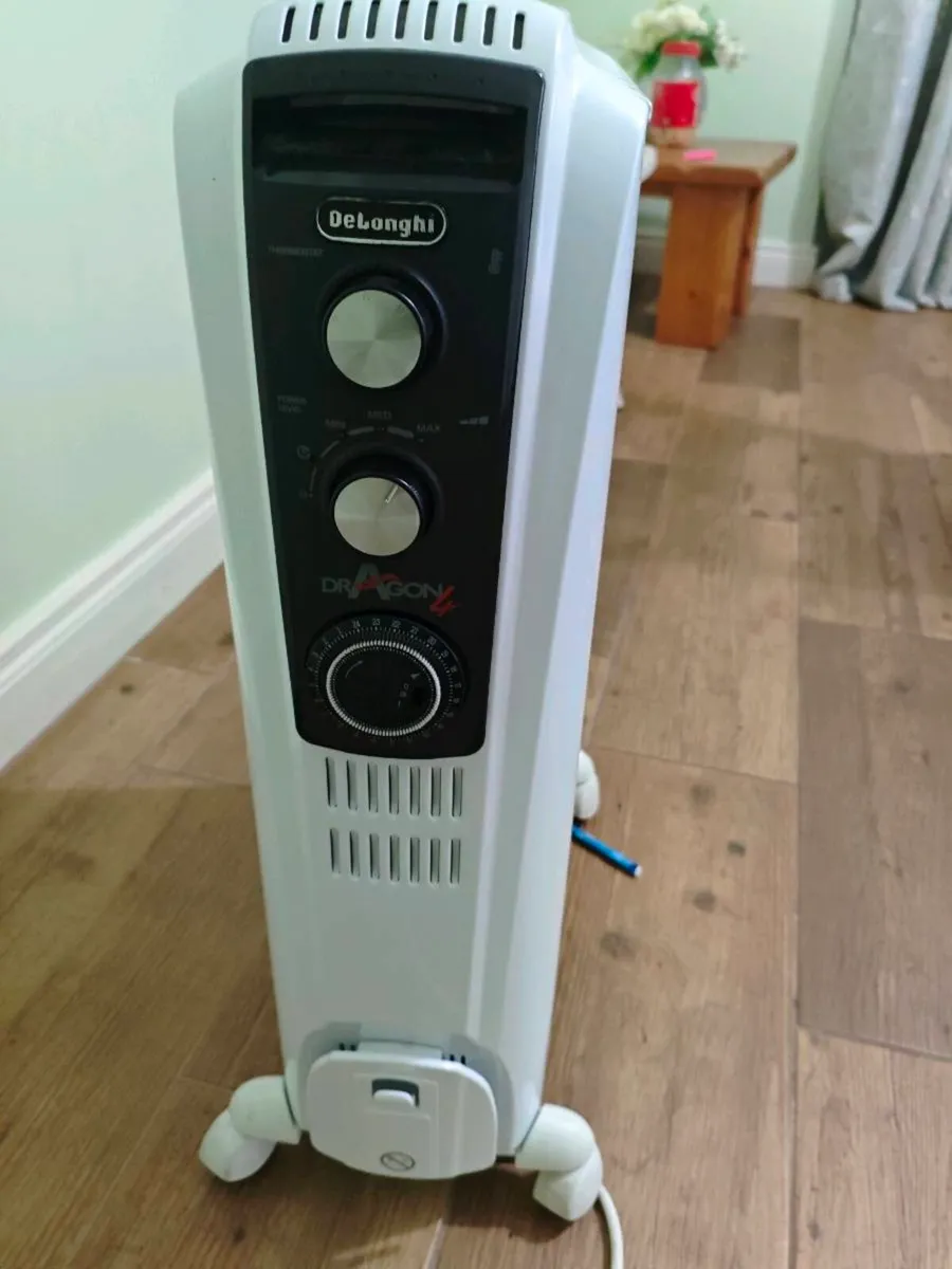 De'Longhi Dragon 2000W Oil Filled Elect radiator - Image 1