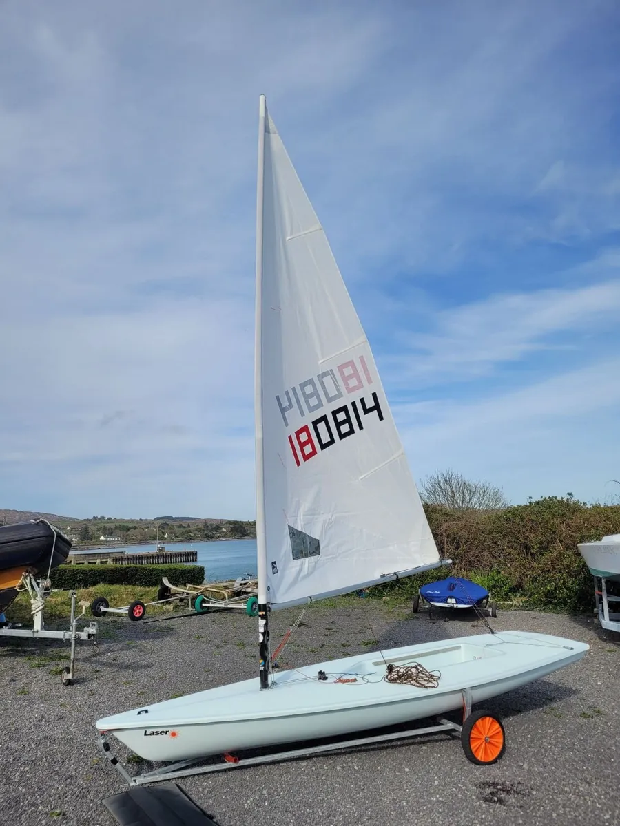 2018 ILCA 6 – Full Carbon Rig, Race Ready - Image 1