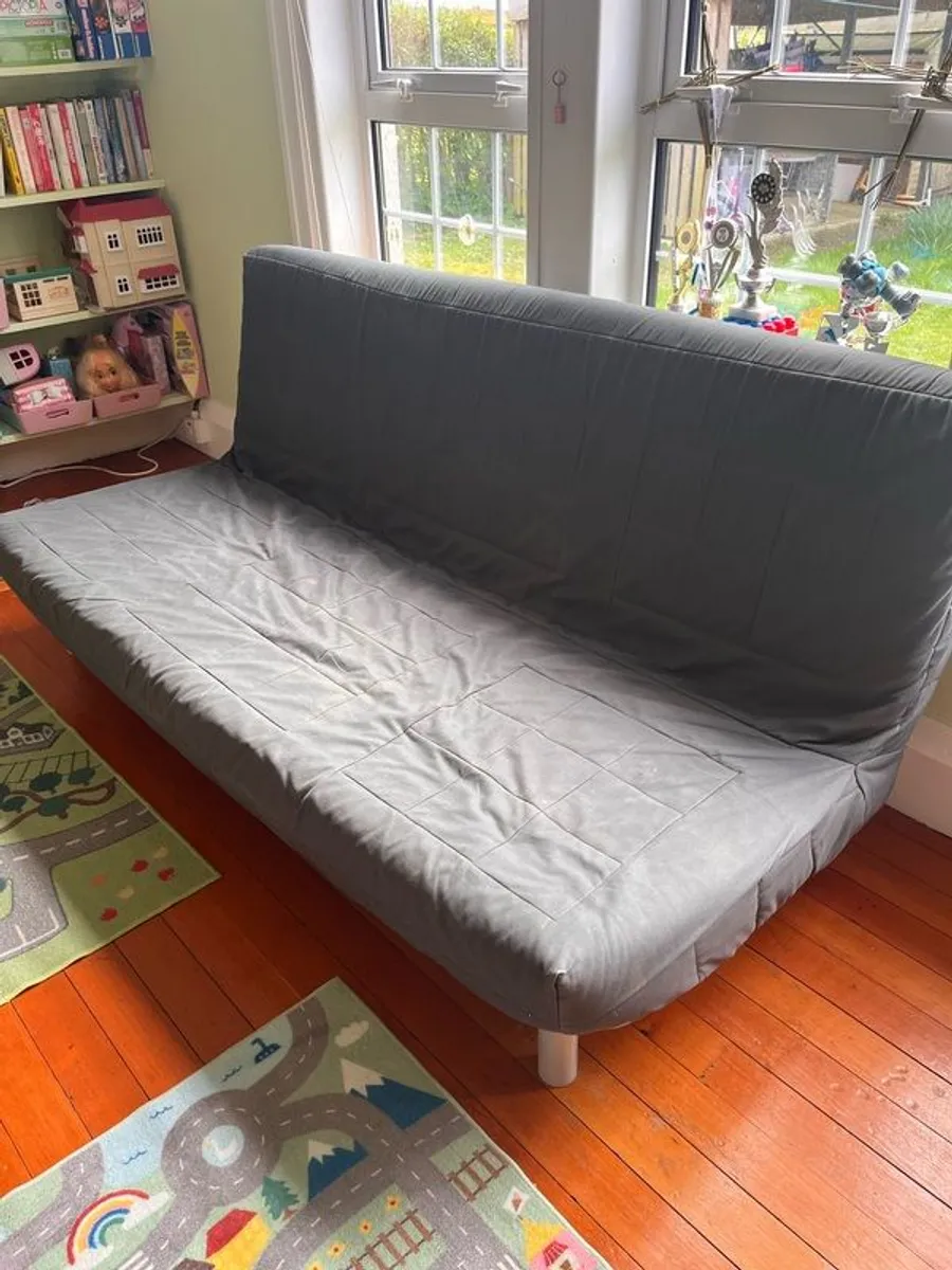 IKEA 3 Seater Couch/Double Bed - Image 1