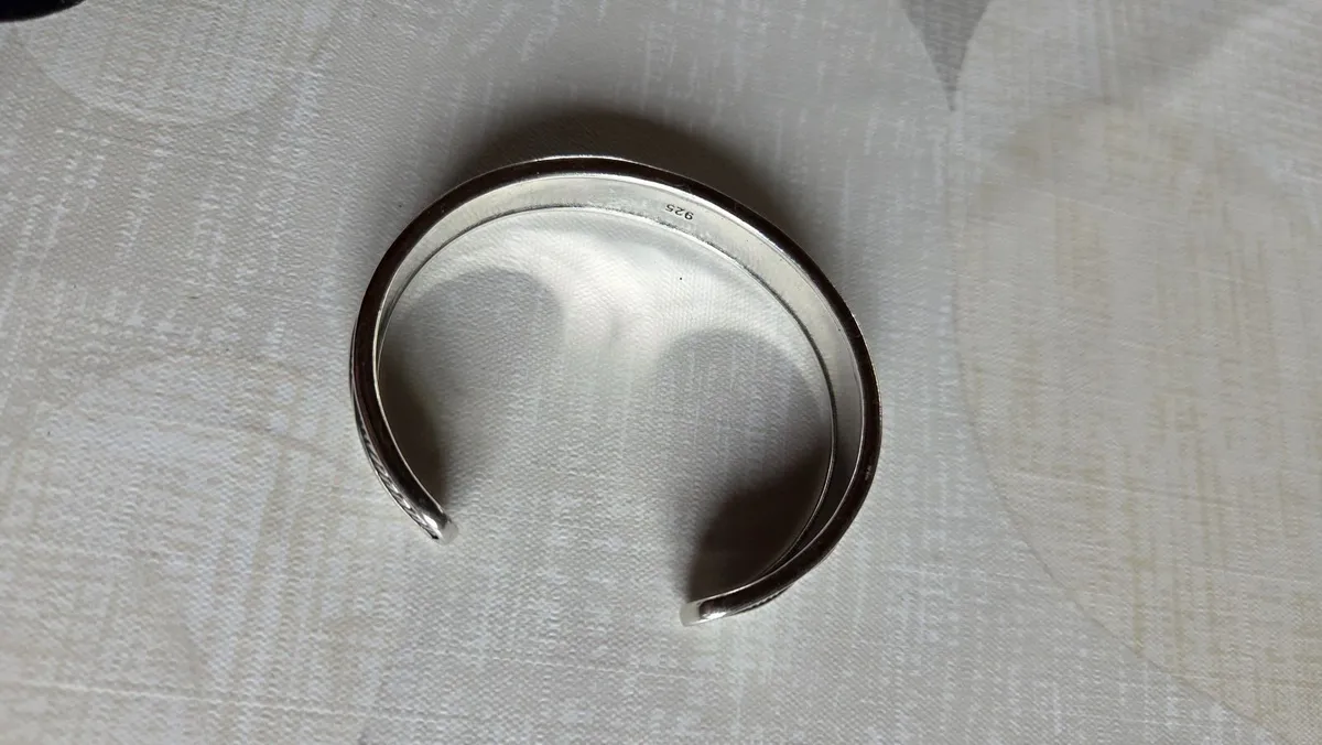 925 sterling silver bracelet - Image 4