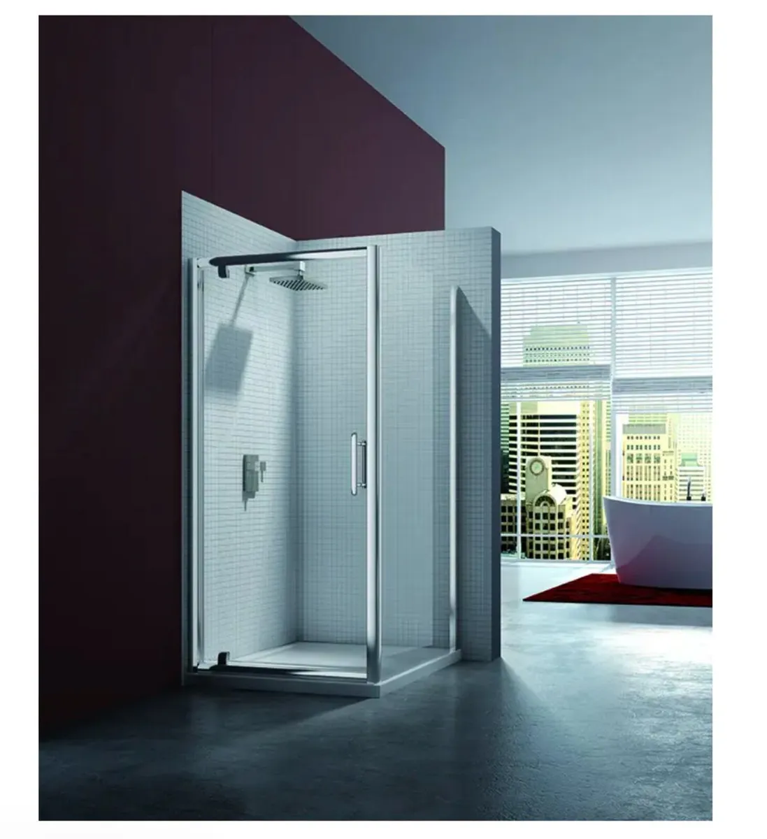 Merlyn 6 Series Pivot Door, model M61211N shower - Image 3