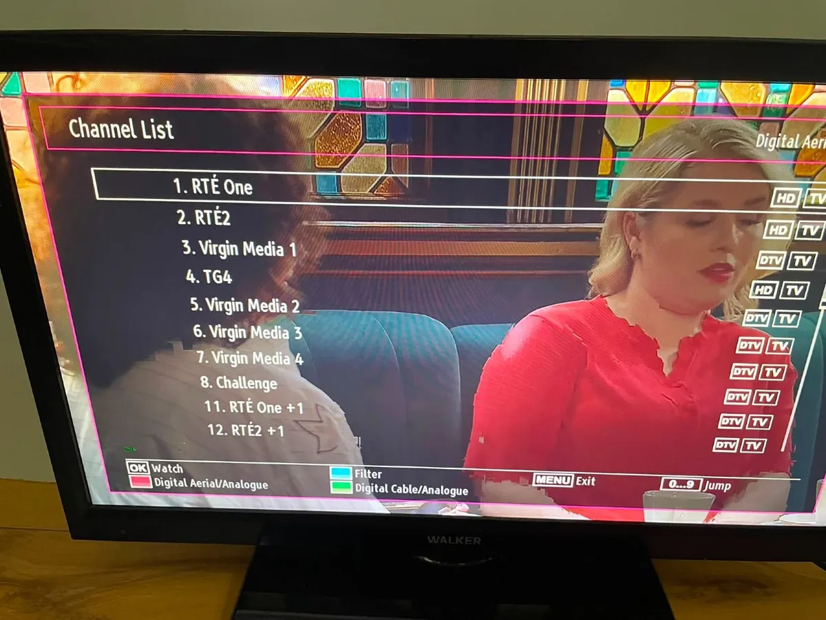 Walker 22'' Ultra-Slim Full HD LED TV - Saorview - Image 1