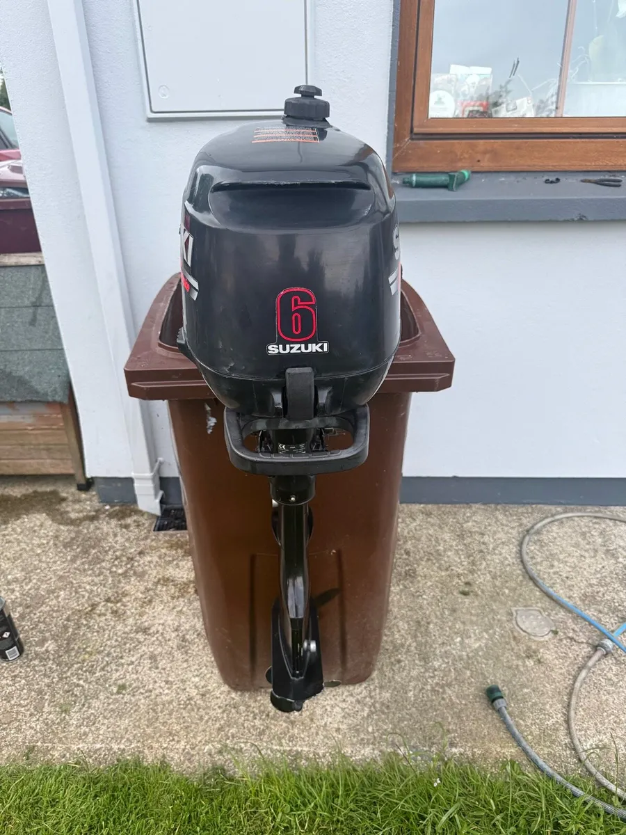 6hp Suzuki four stroke outboard - Image 2