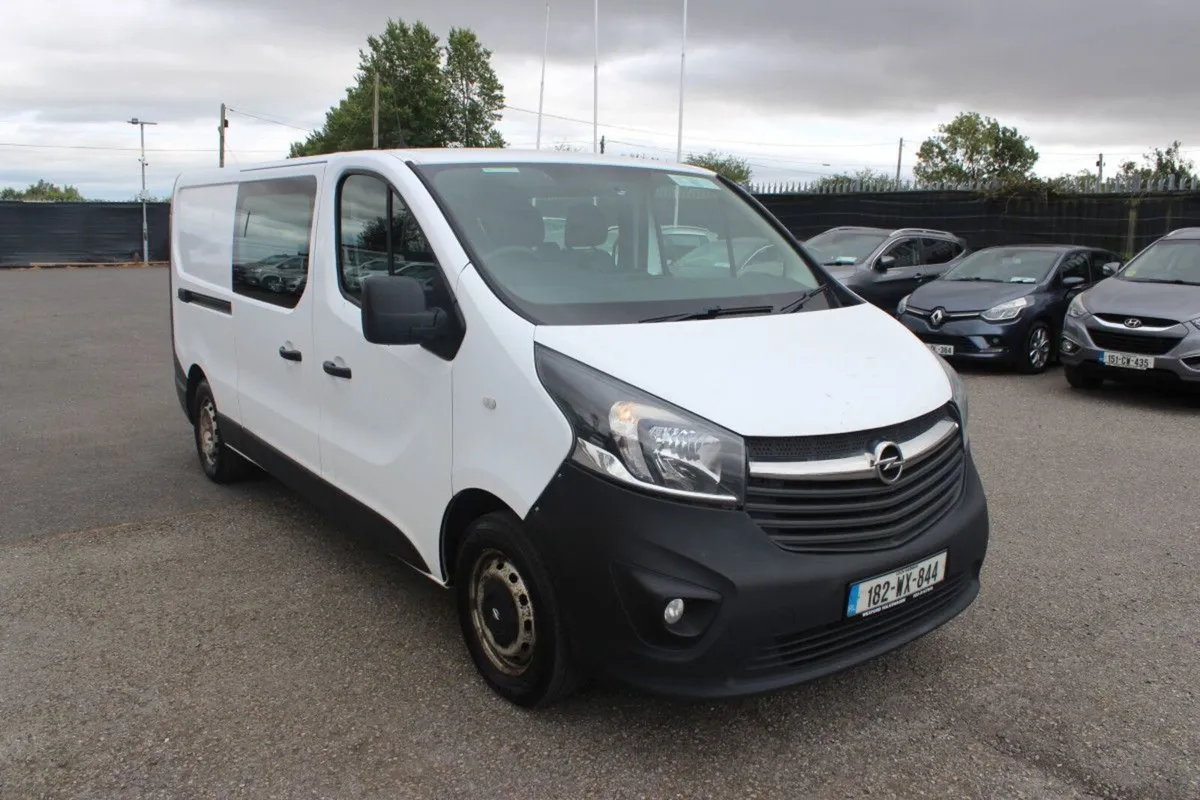 Opel Vivaro VIVARO DOUBLECAB L2H1 120BHP - TENDER - Image 1