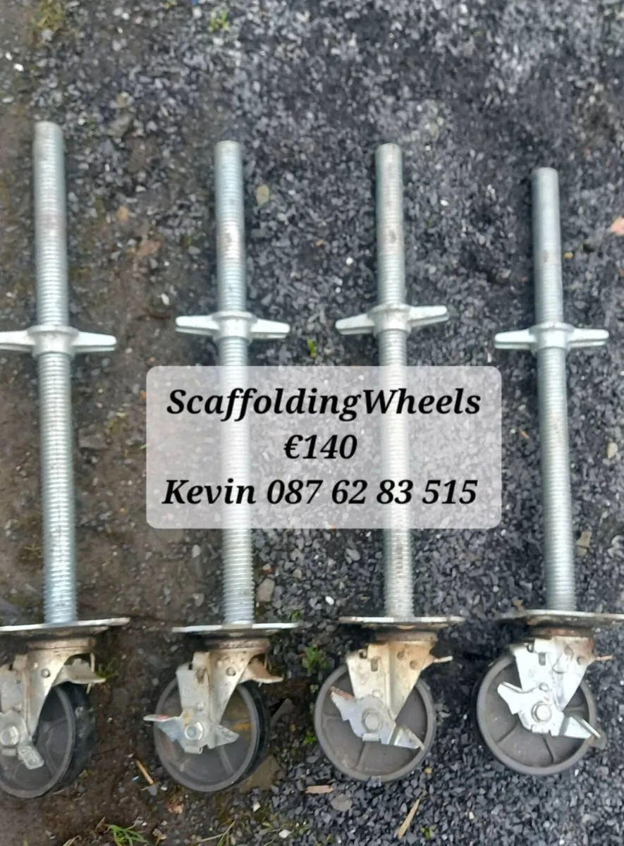 Scaffolding Wheels - Image 1
