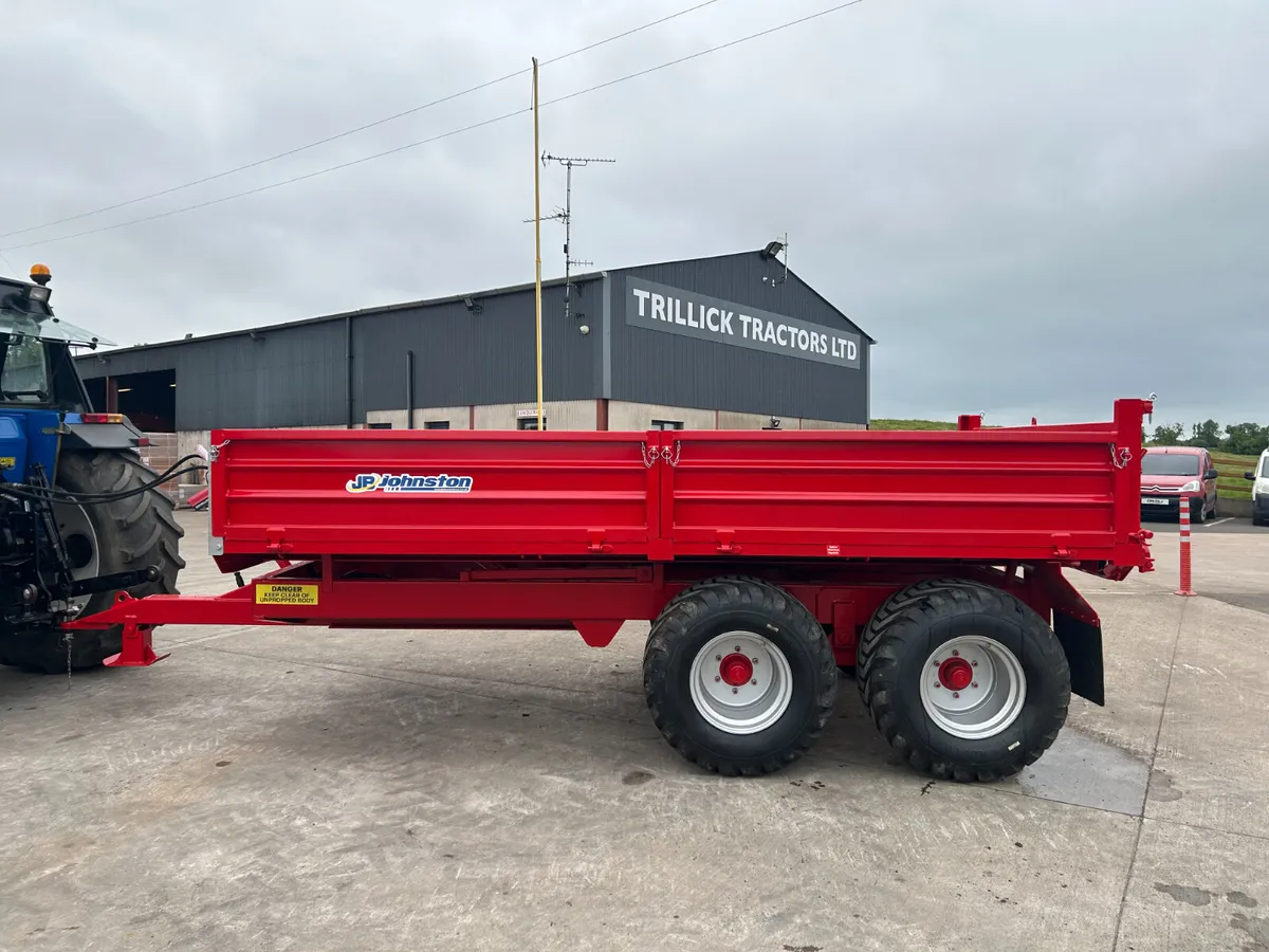 New Johnston 14ft Tipping Trailer - Image 3