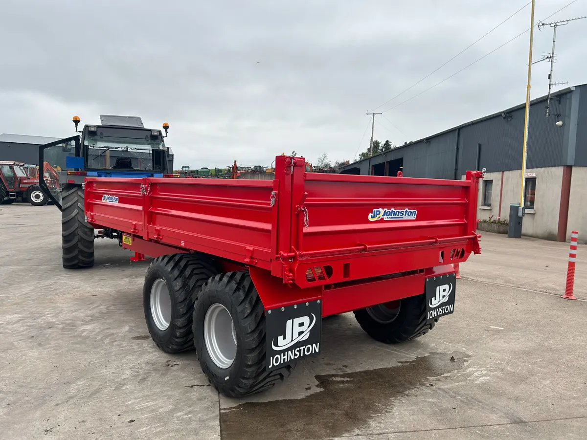 New Johnston 14ft Tipping Trailer - Image 4