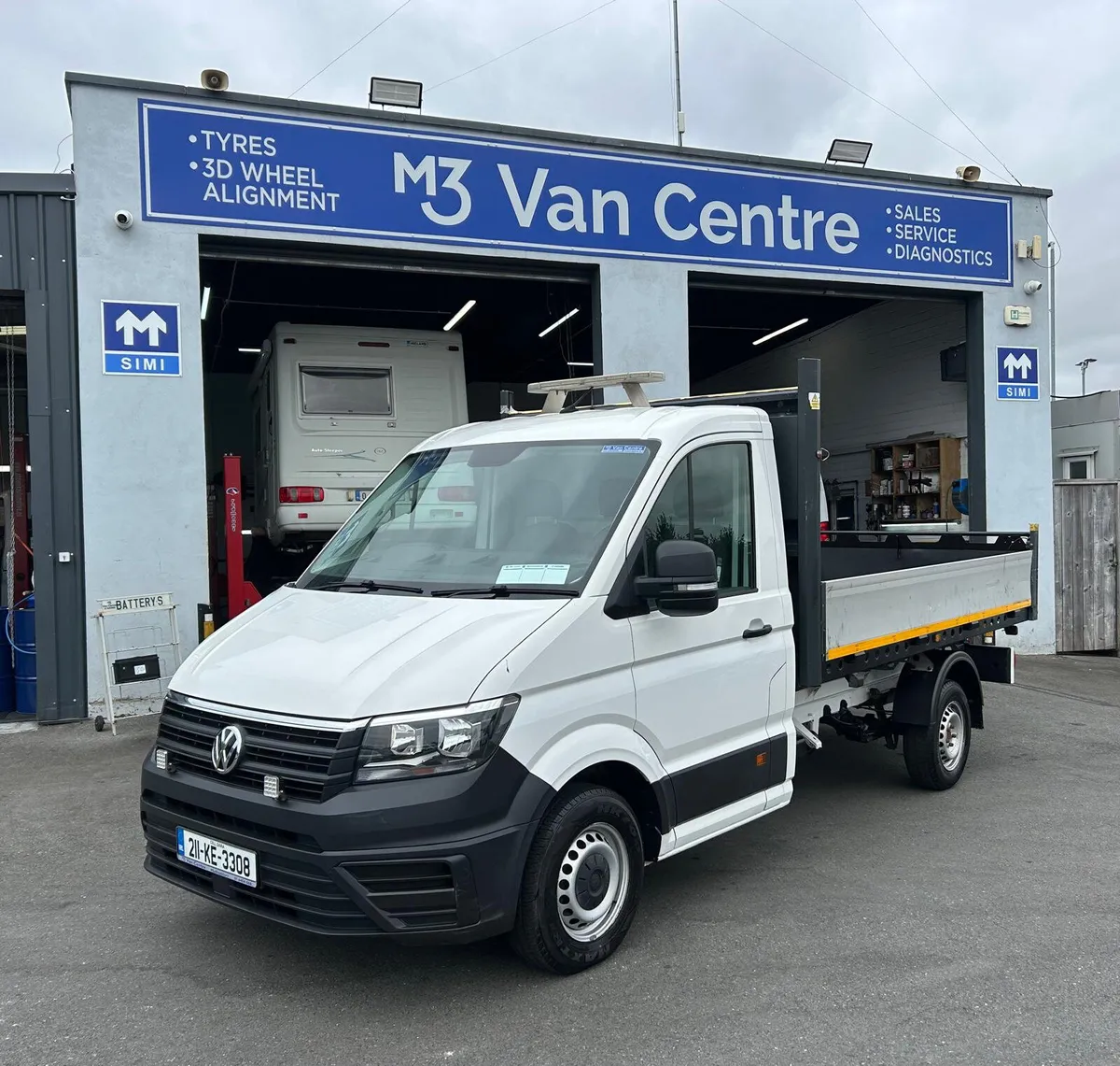 2021 VW CRAFTER CR35 TDI BLUEMOTION TIPPER - Image 1