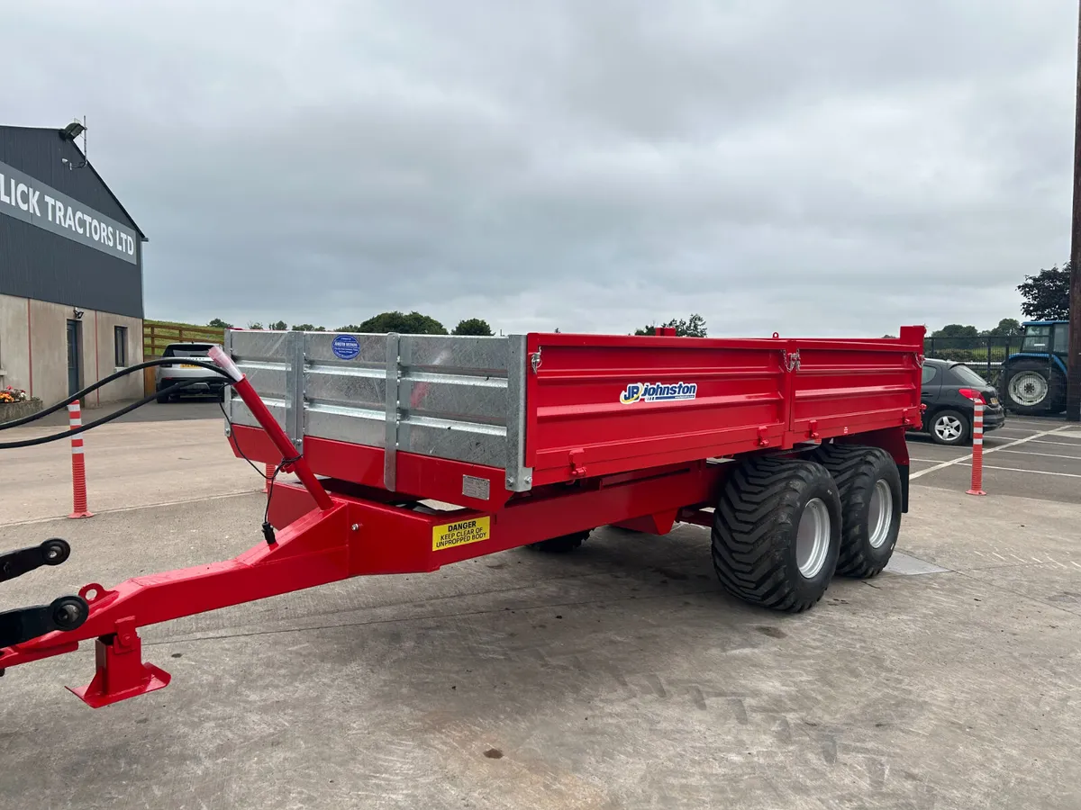 New Johnston 14ft Tipping Trailer - Image 2