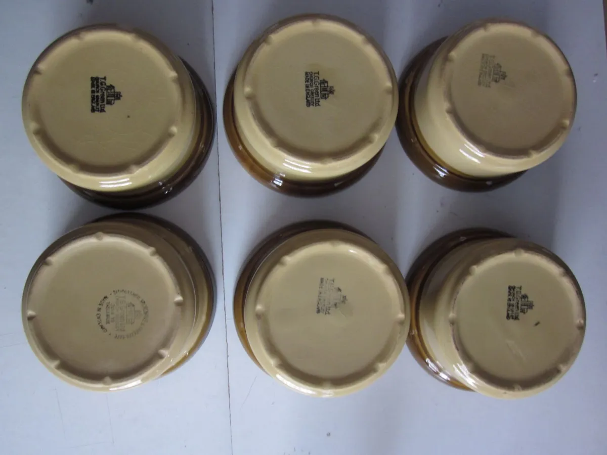 TG Green "Granville" Stoneware Glazed Bowls X6 - Image 2