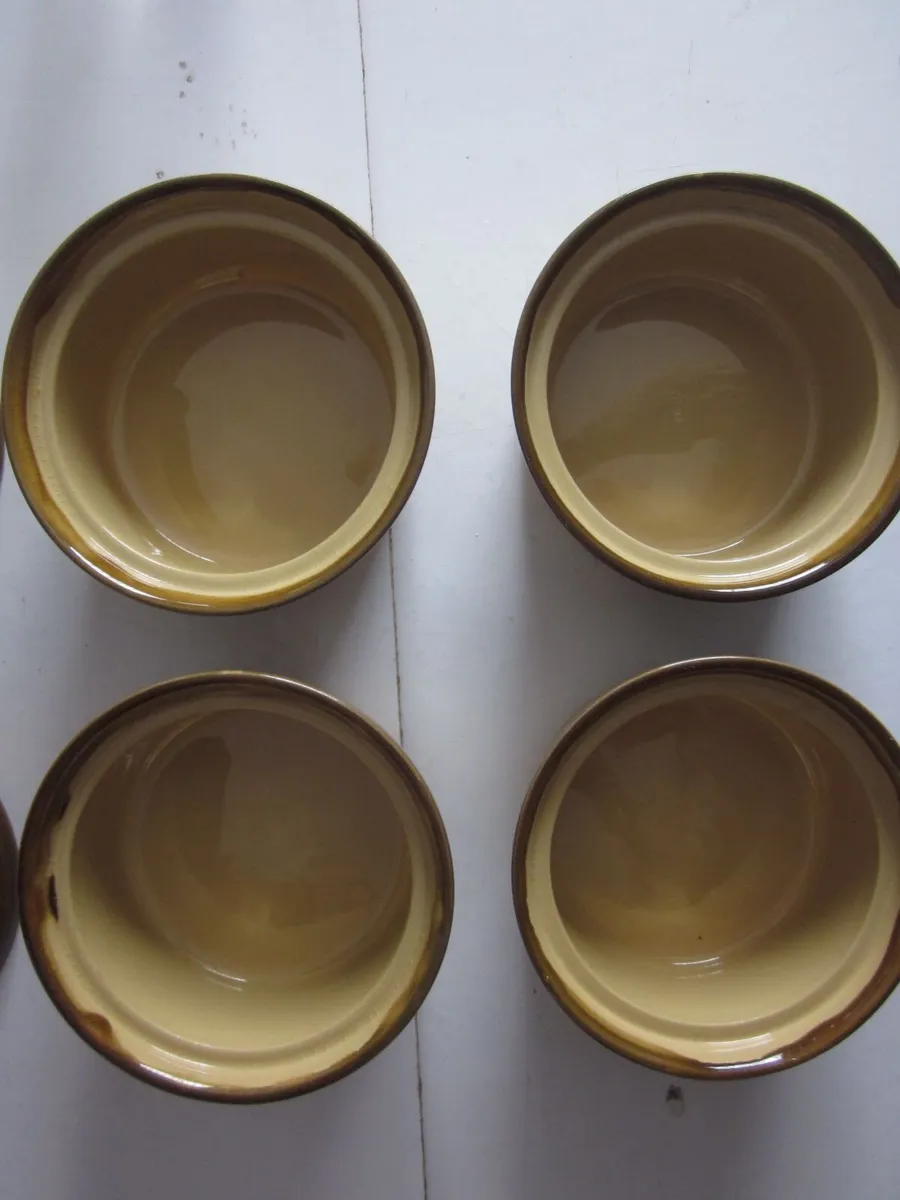 TG Green "Granville" Stoneware Glazed Bowls X6 - Image 4