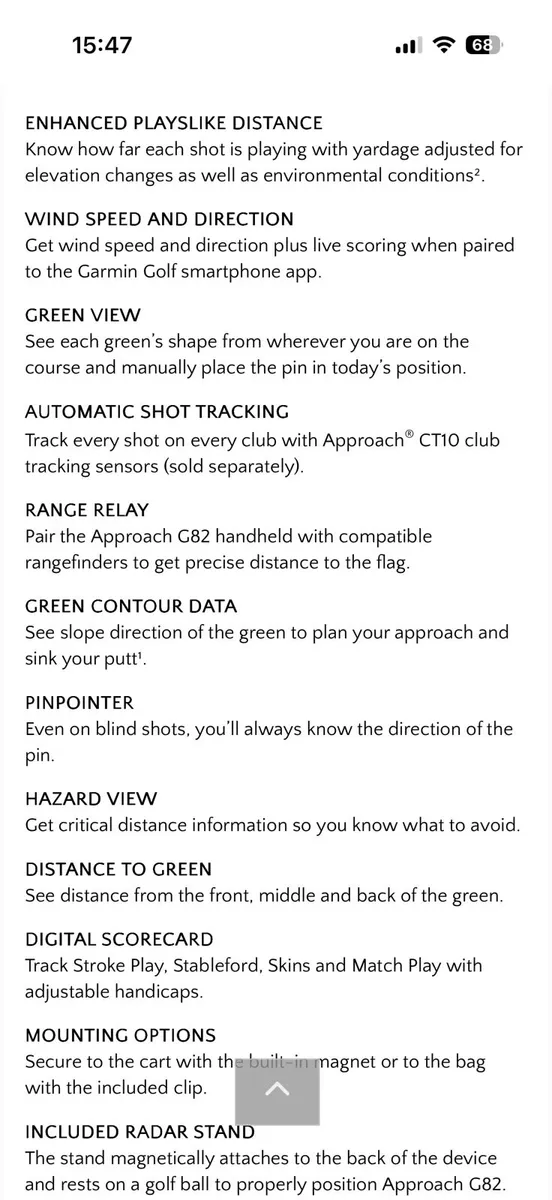 Garmin Approach G82 - Image 4