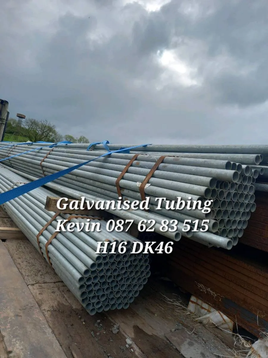 Galvanised tubing - Image 1