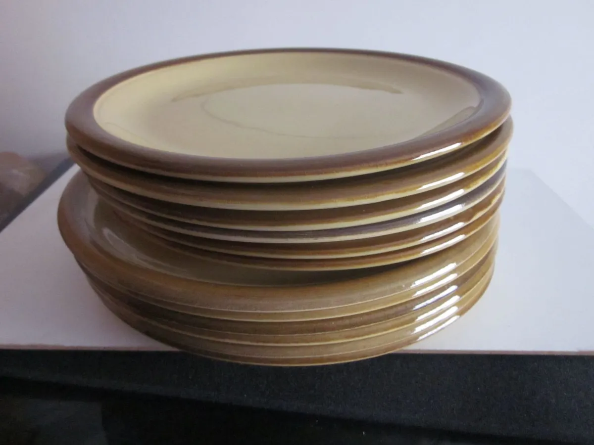 TG Green "Granville" Stoneware Glazed PlatesX16 - Image 1