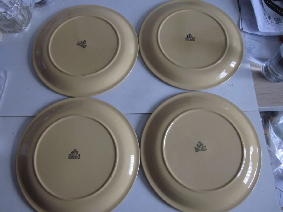 TG Green "Granville" Stoneware Glazed PlatesX16 - Image 2