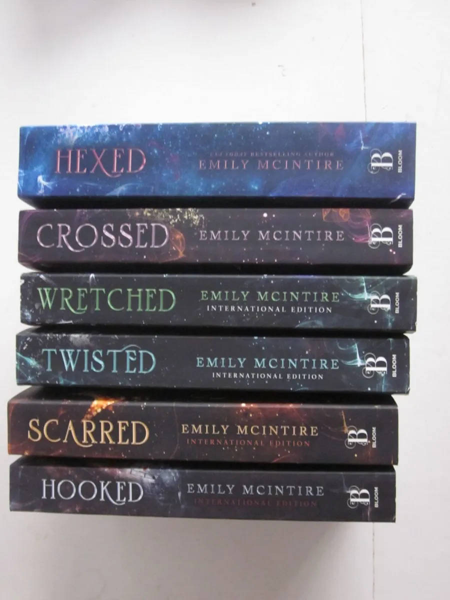 Never After Series by Emily McIntire Paperback X 6 - Image 3