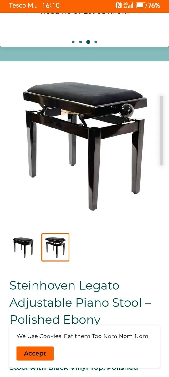 , piano chair - Image 2